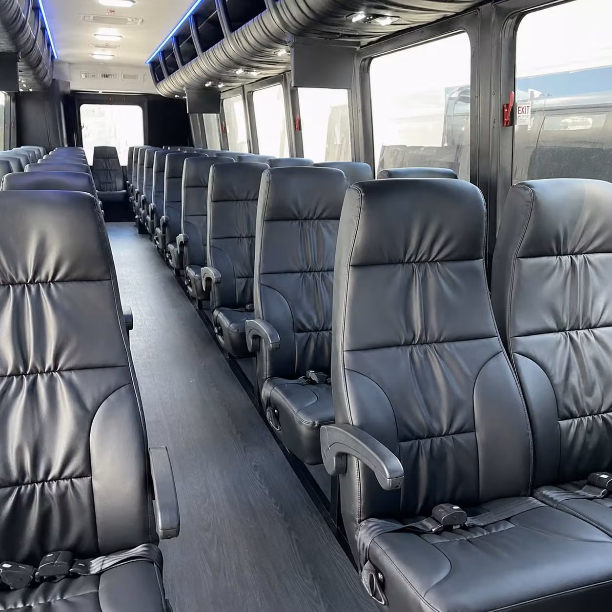 30 passenger minibus interior