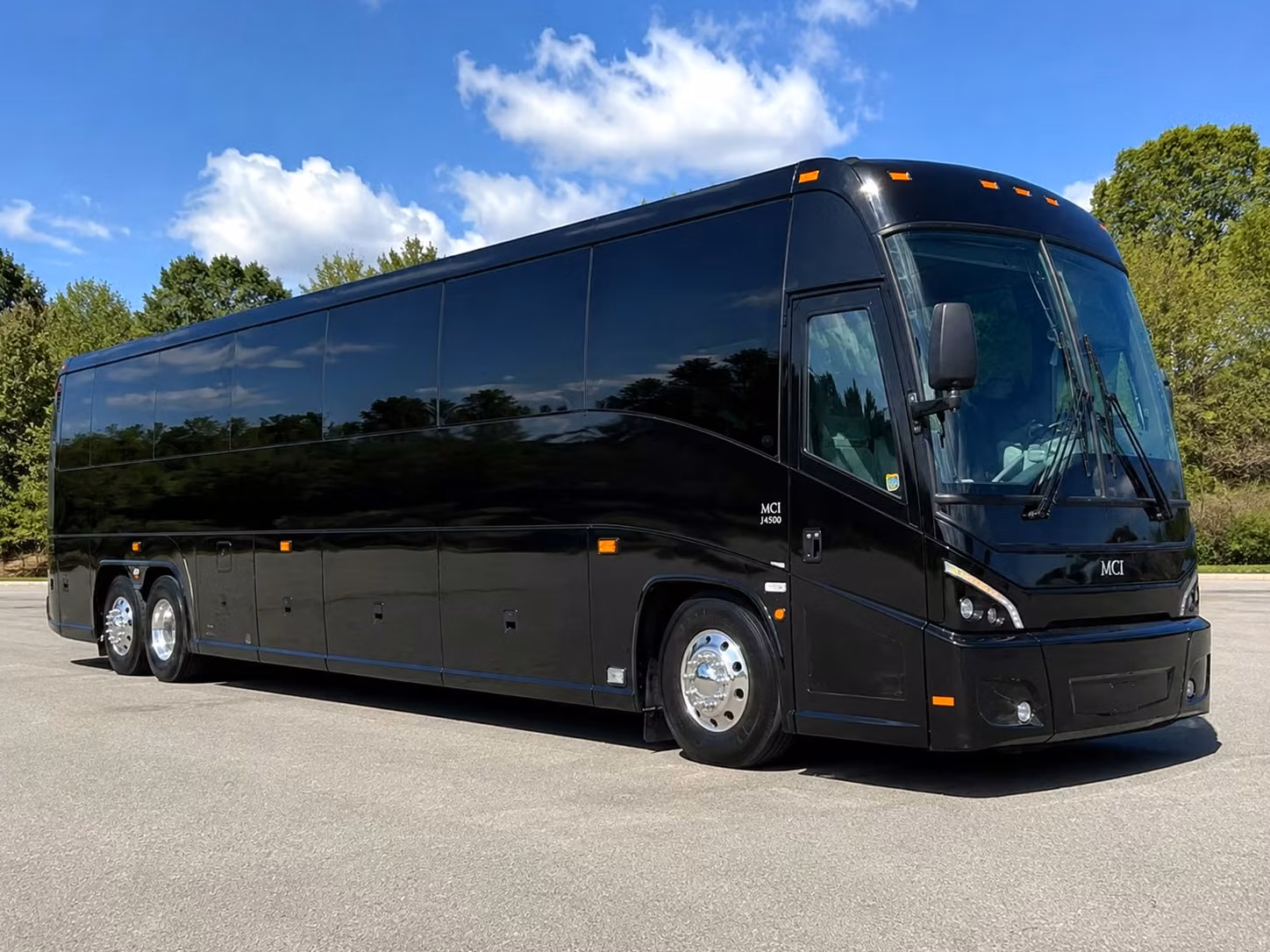 56 passenger charter bus