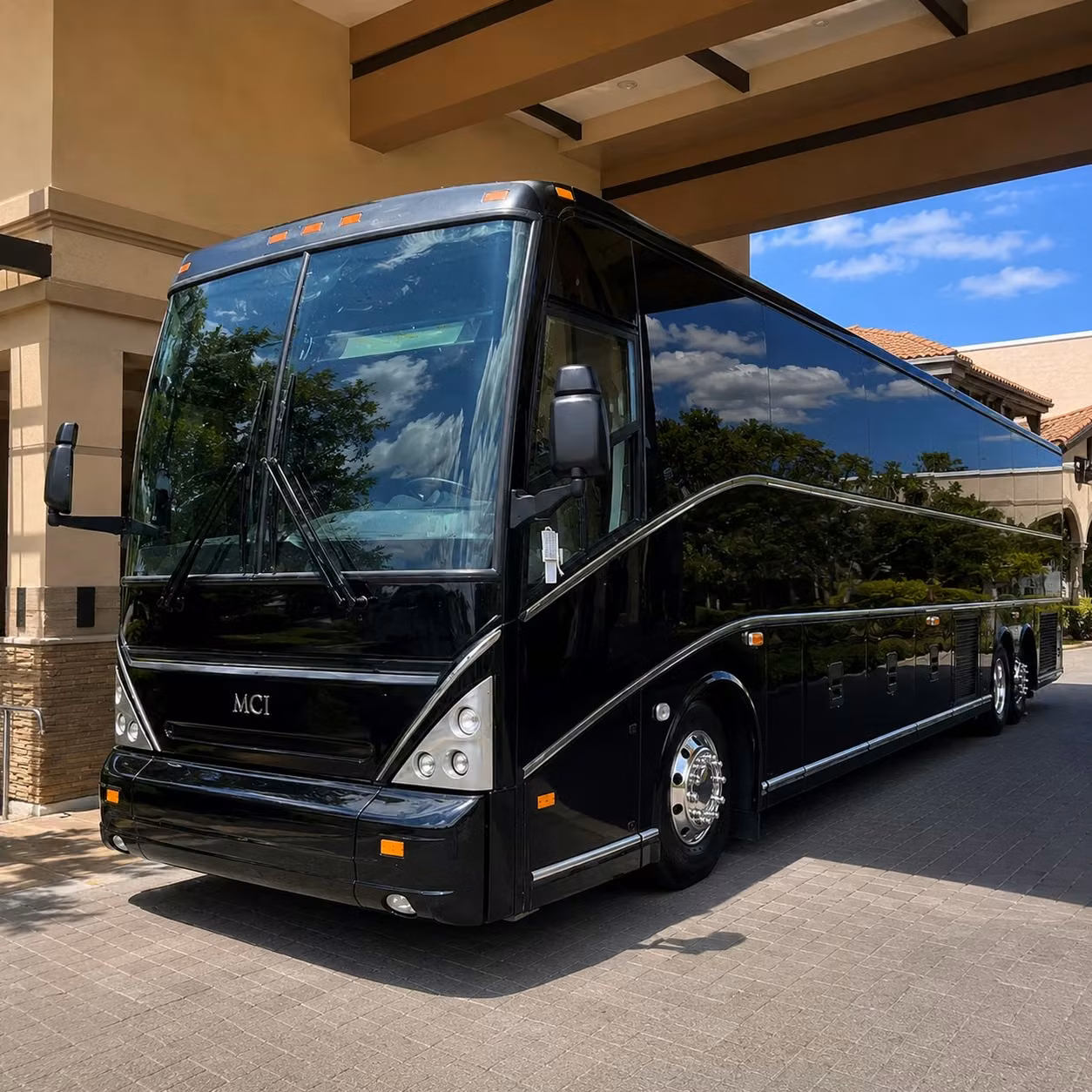 meridian wedding guest shuttles and ceremony transportation