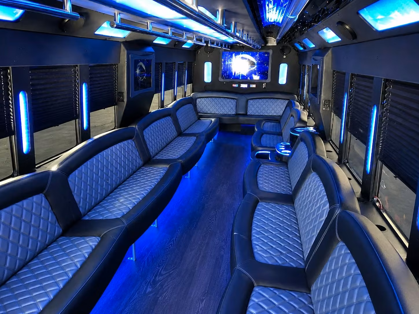 party buses for meridian prom night with the amenities your group actually wants