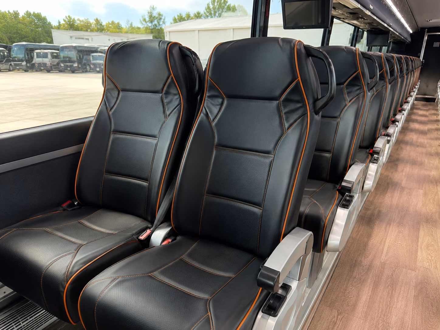 shuttle buses for high school sports teams and fan groups in meridian
