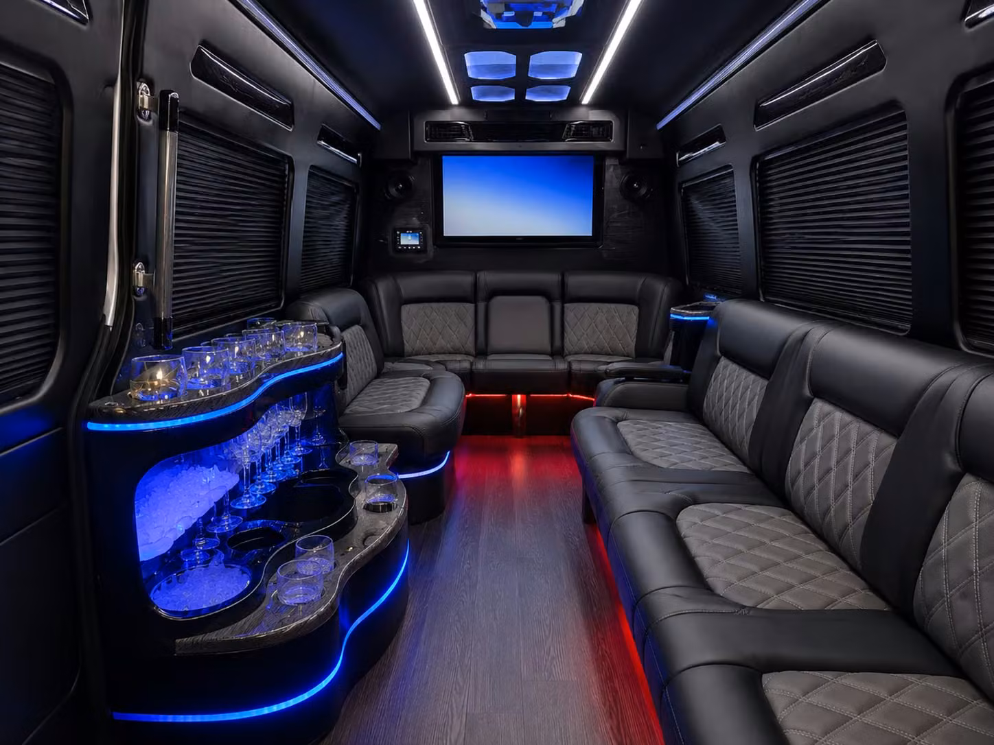 sprinter van transportation for groups and events across meridian
