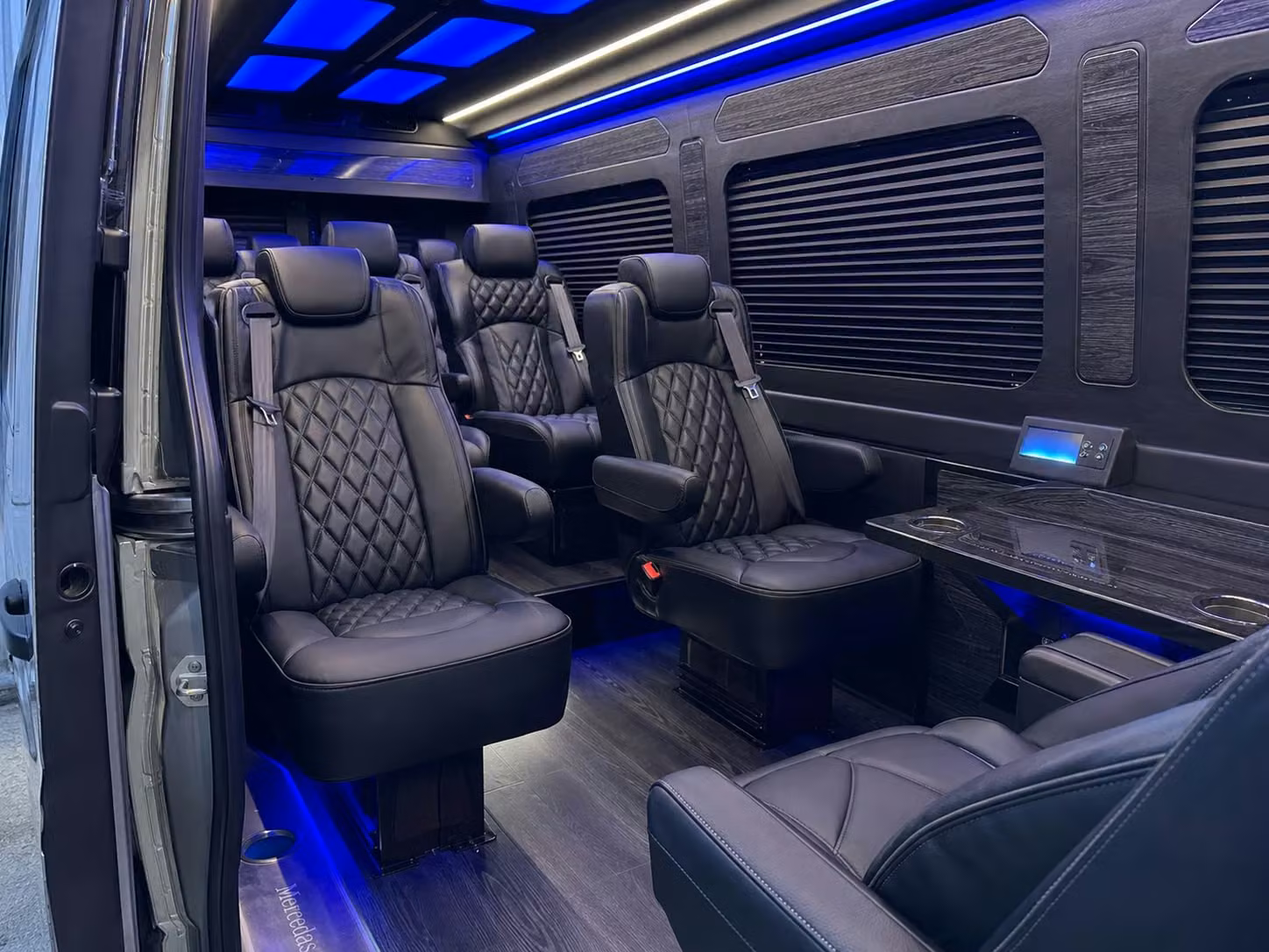 sprinter van with driver interior